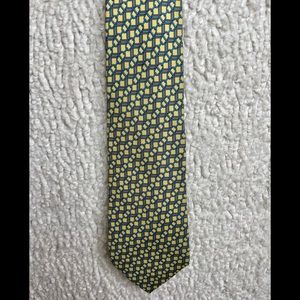 Hermes paris vintage silk tie